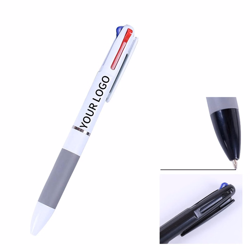 Plastic Lightweight 3 Ink Grip Pen