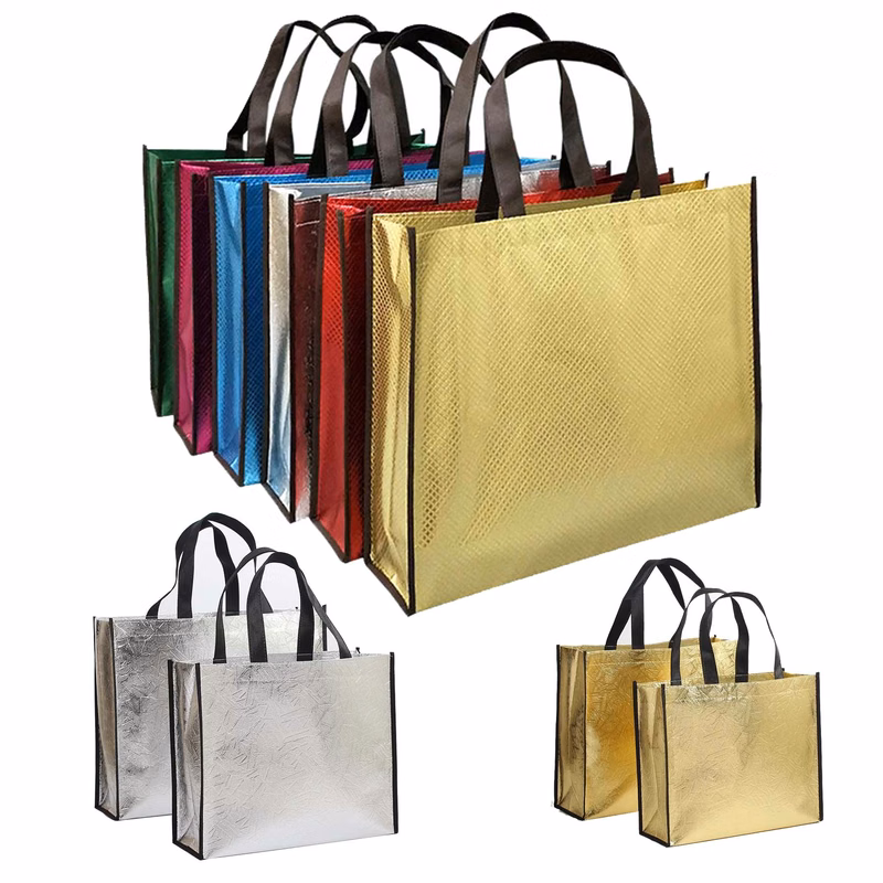 Glossy Reusable Tote Bags