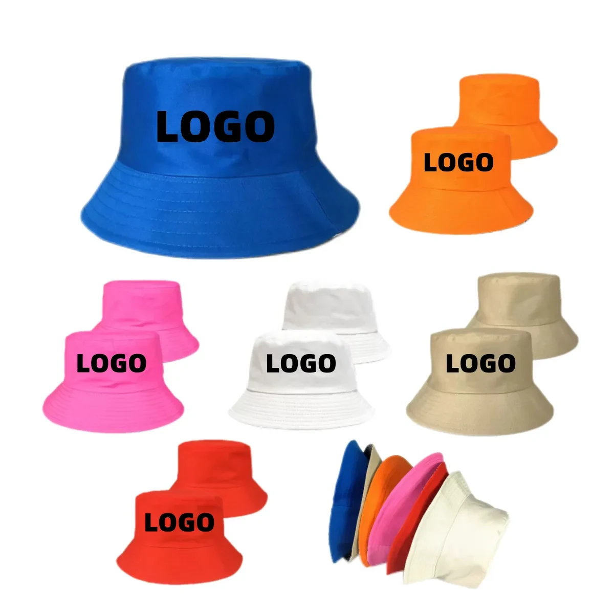 Stylish Flat-Top Sunshade Fisherman Hat Can Be Customized 1