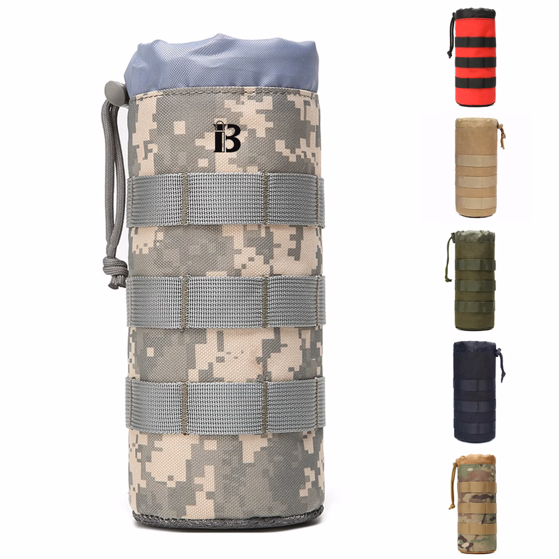 Nylon Outdoor Tactical Water Bottle Carrier Bag