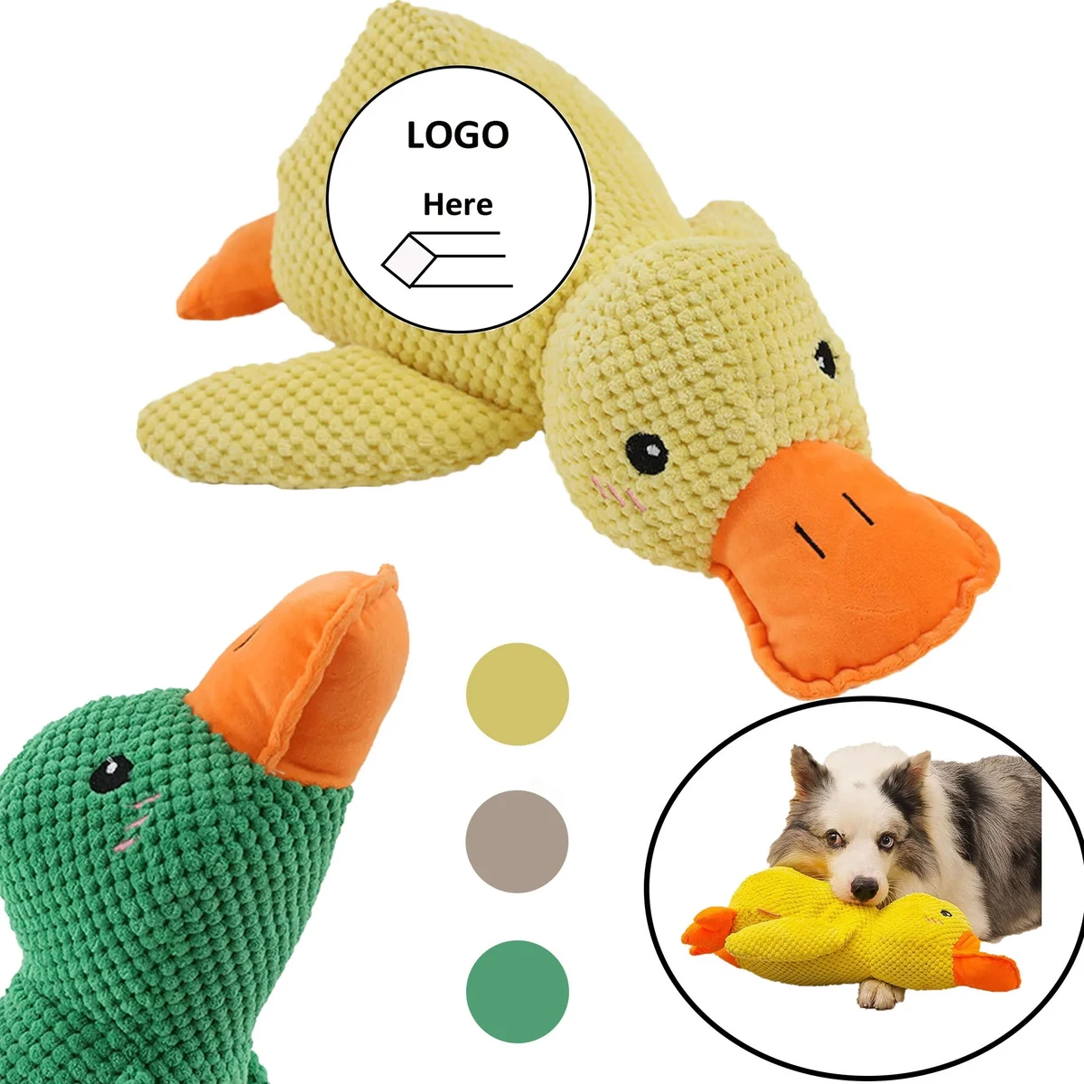 Quack-Quack Duck Dog Toy 1