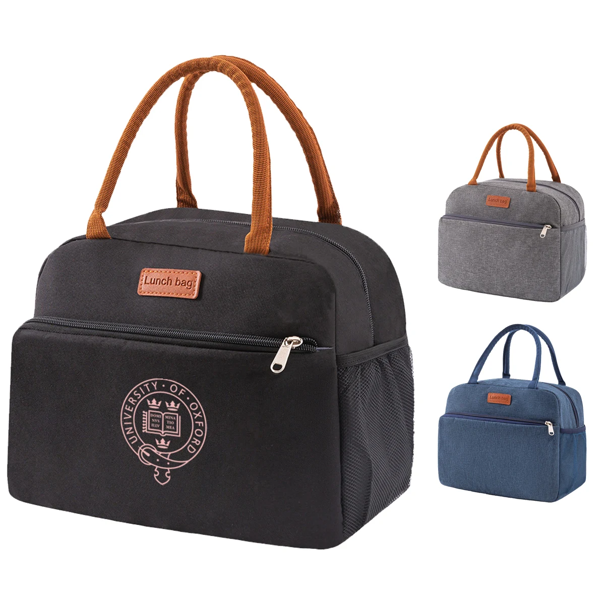 Heathered Insulated Lunch Cooler 1
