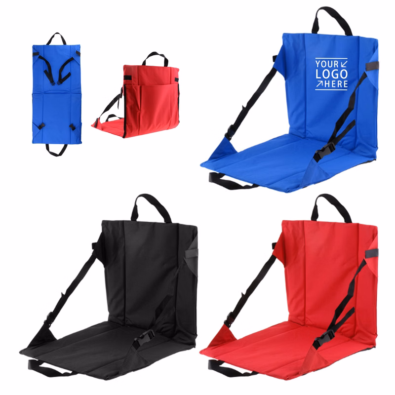 Customized Foldable Oxford Fabric Stadium Cushion