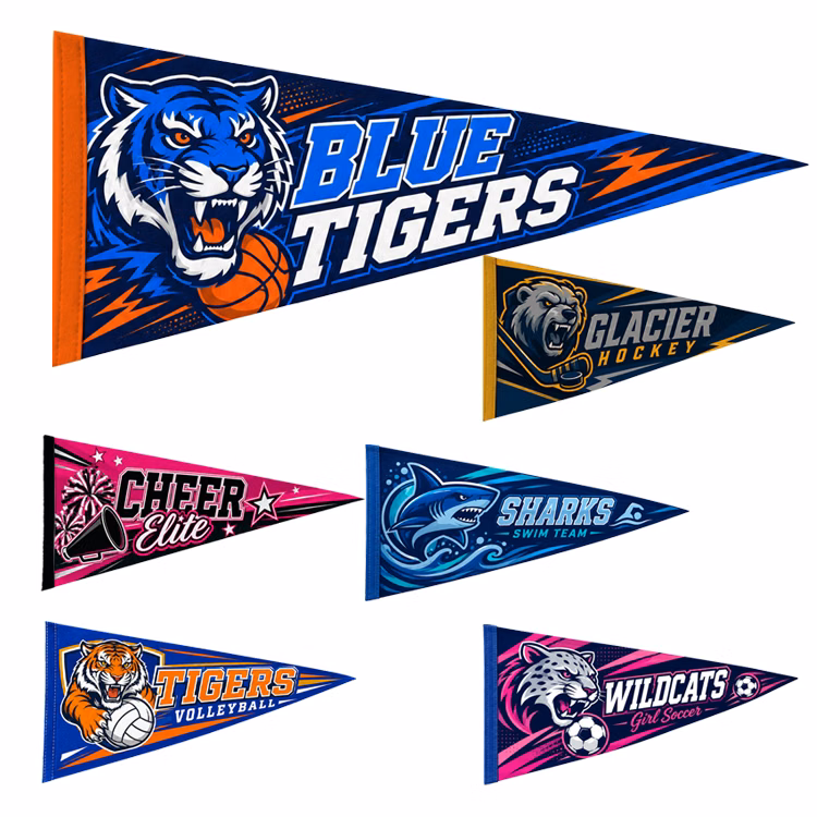 Ventura Full Color Felt Pennant