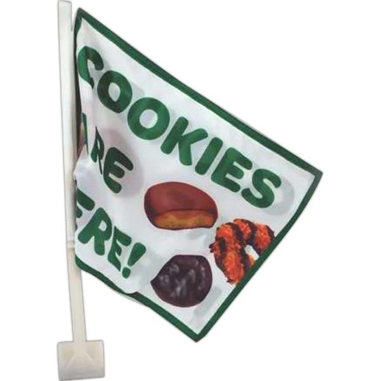Car Flag/ 1 Ply - Digital Full Color 1