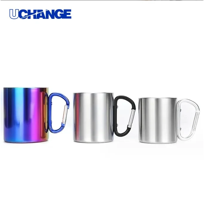 Carabiner Mug Cup for Hiking Gear, Camping Kits & Outdoor Use 1