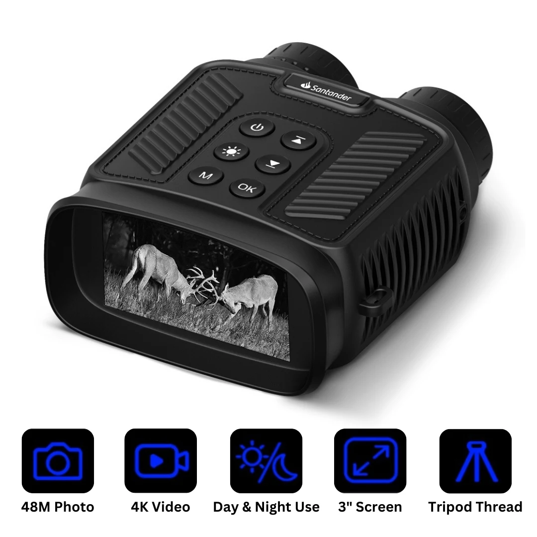 Infrared Night Vision Binoculars with 4K Video and 8x Digital Zoom 1