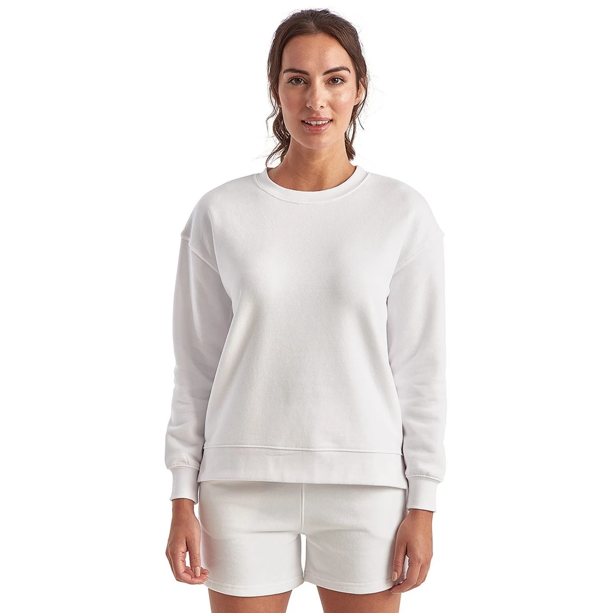 Women's Billie Side-Zip Crewneck Sweatshirt - TD600 1