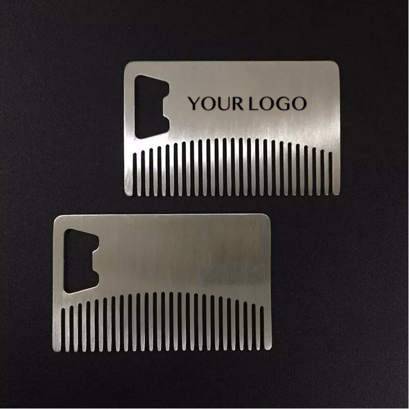 Comb Design Credit Card Bottle Openers