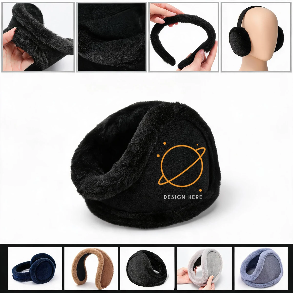Soft Windproof Ear Covers for Men Women Cold Weather Use 1