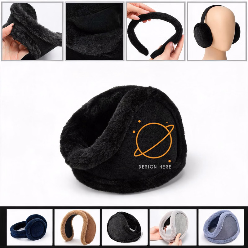 Soft Windproof Ear Covers for Men Women Cold Weather Use