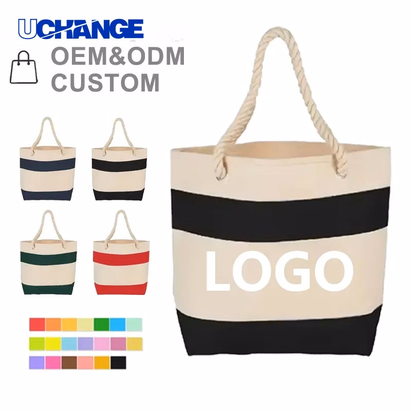 Cruising Tote Bag with Rope Handles Casual Beach Carry