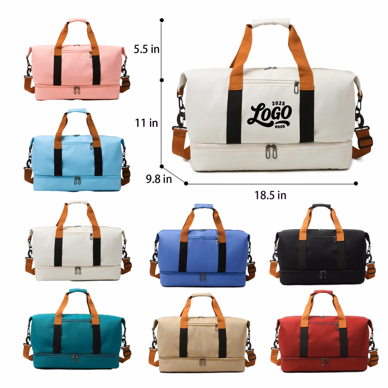 Foldable Wear-Resistant Sports Duffel Bag