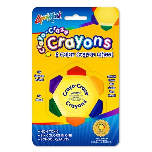 1 Pack Crayo-Craze Crayon Wheel 1