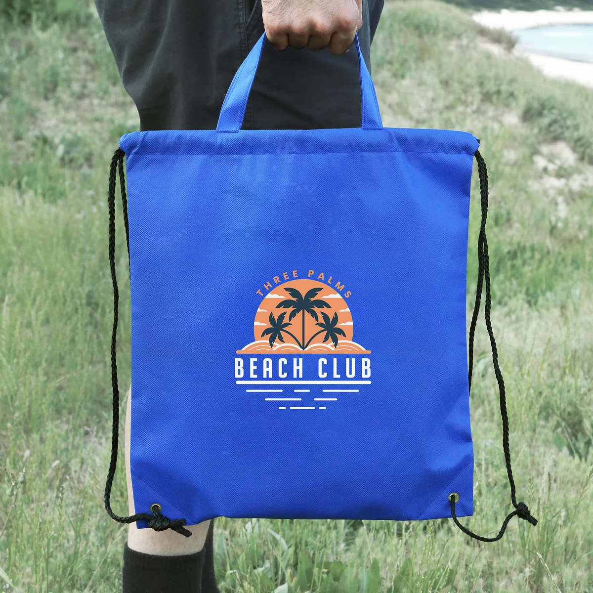 Sportsman Drawstring Backpack 1