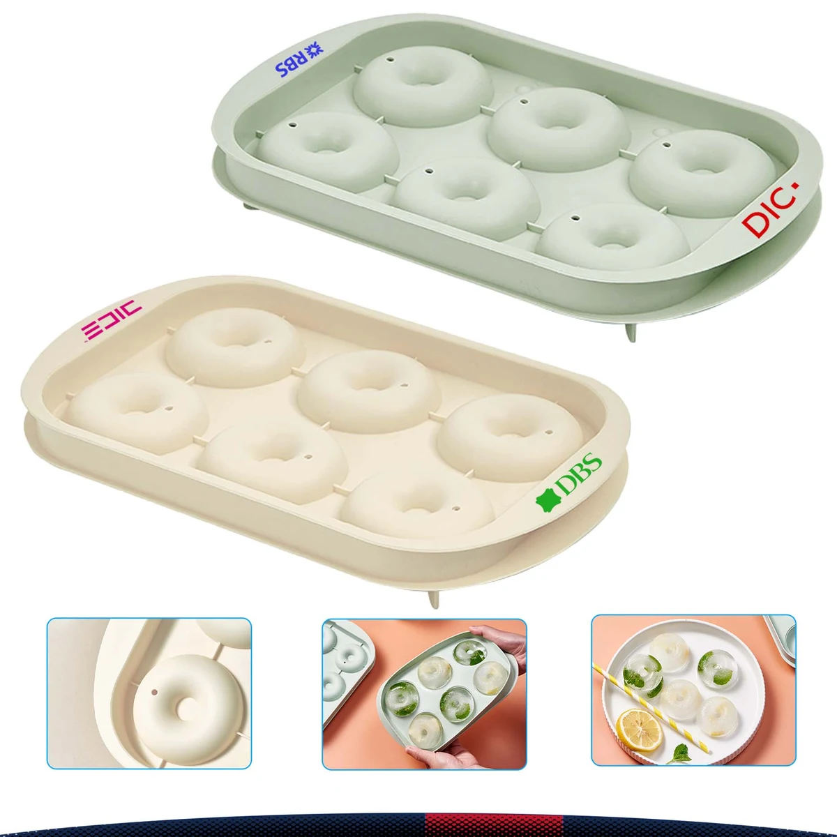 Donuts Ice Trays 1