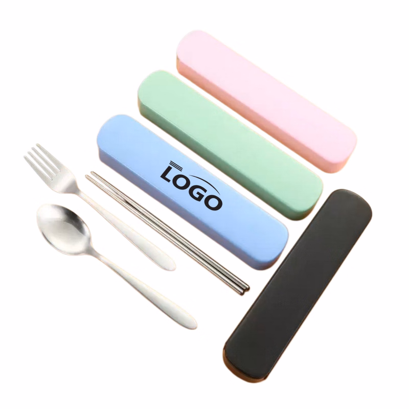 Portable Stainless Steel Travel Cutlery Kit
