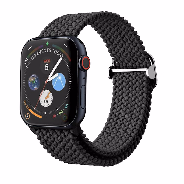 Apple Watch Braided Loop Bands - Charcoal 42mm/44mm/45mm