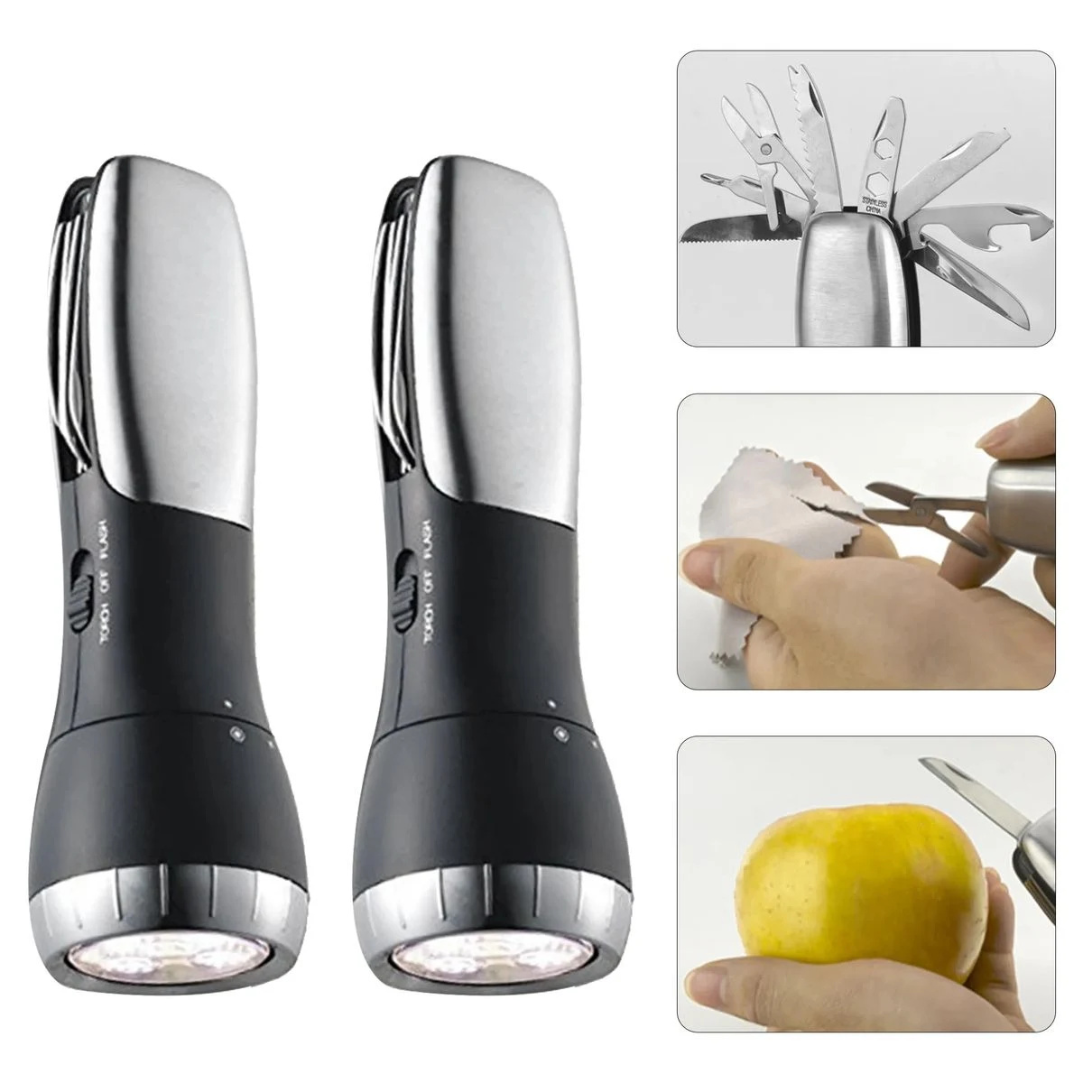 Multi-functional Flashlight Survival Kit 1