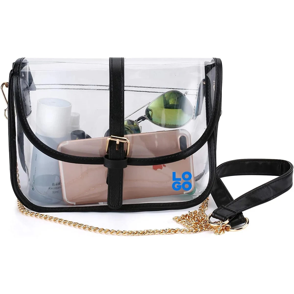 Clear Purse Crossbody Bag 1