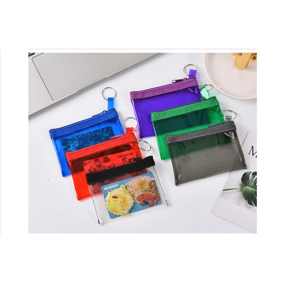 Translucent Zippered Coin Pouch 1