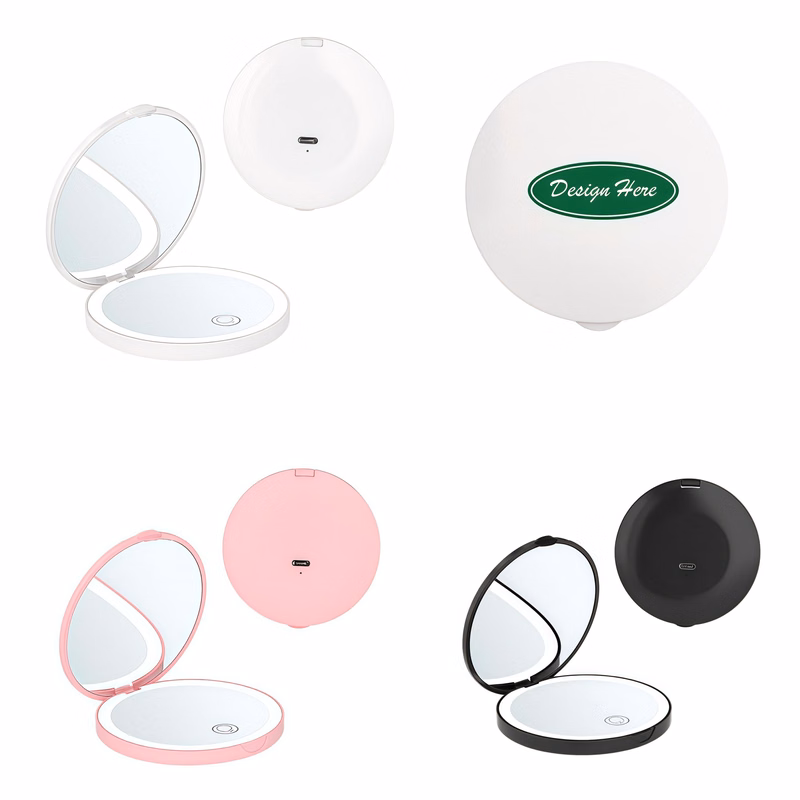 Rechargeable Foldable LED Mirror