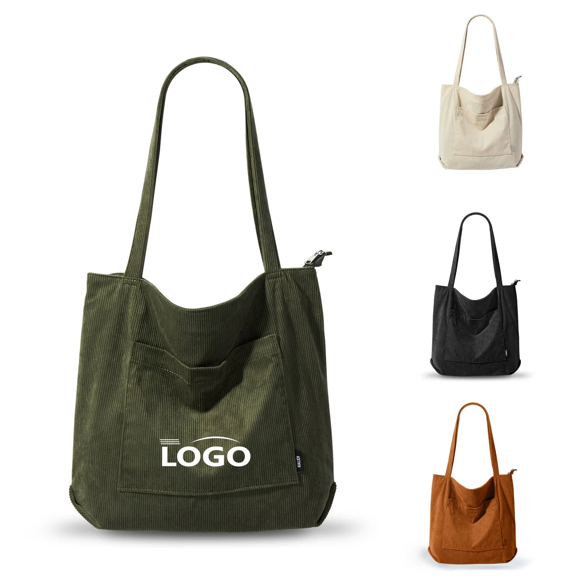 Vintage-Inspired Canvas Shoulder Bag with Waterproof Design 1