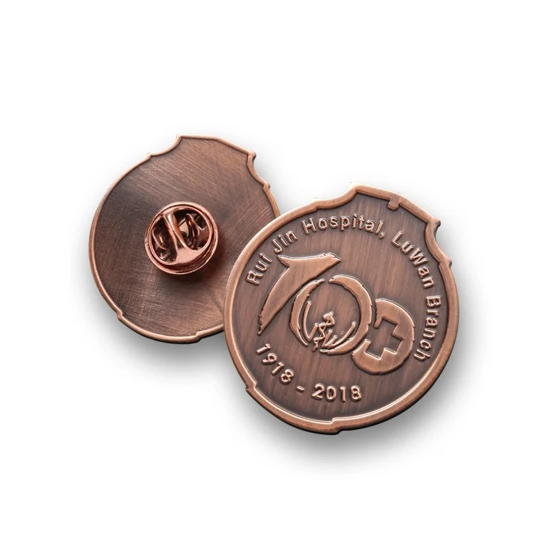 Die Struck Metal Lapel Pin 1