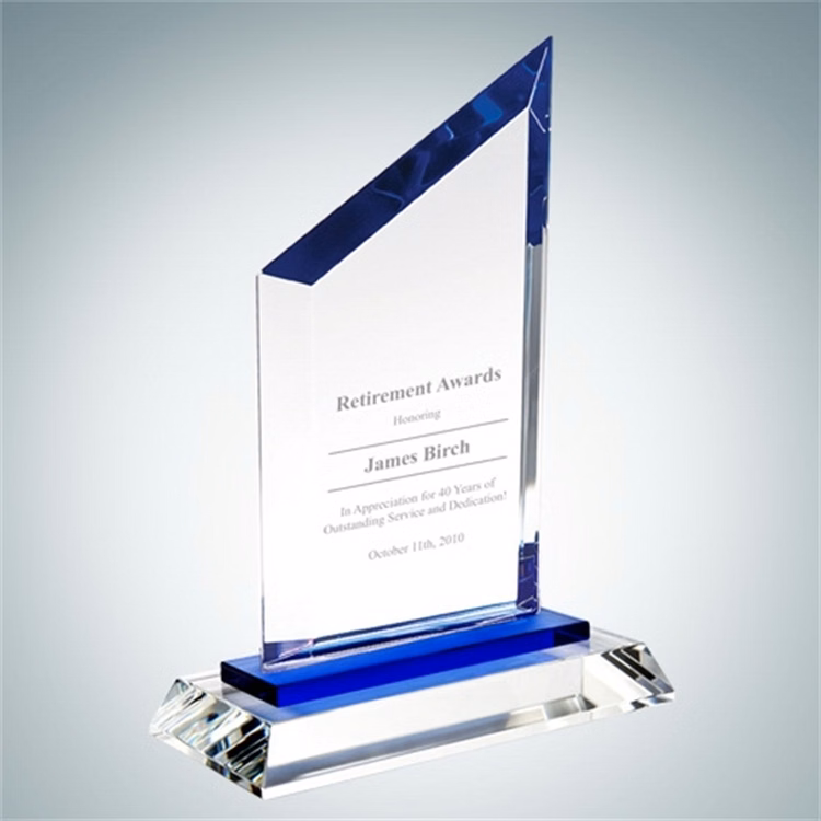 Blue Sail Crystal Award