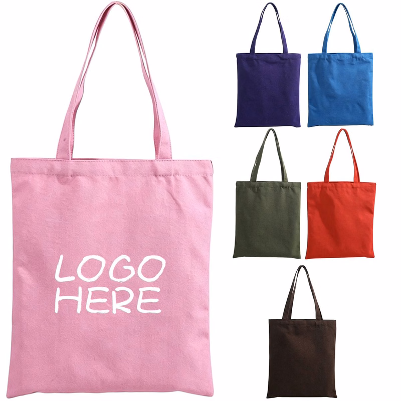 Multi Color Canvas Tote Bag