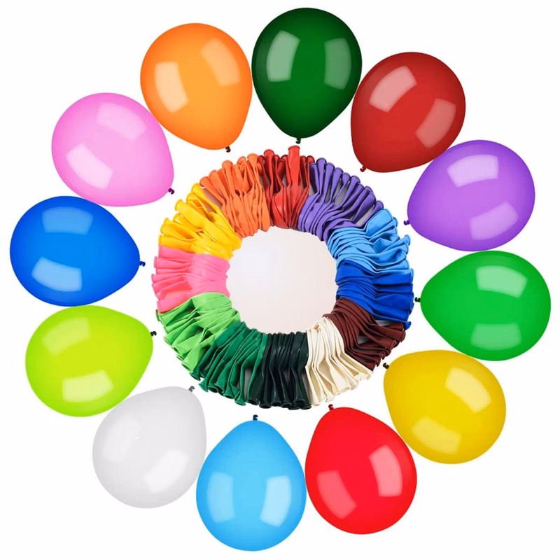 12" Colorful Party Latex Balloon MOQ 100 PCS