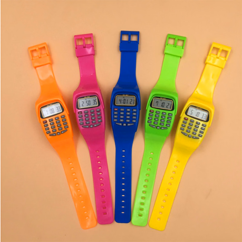 Multifunction Electronic Calculator Wristwatch