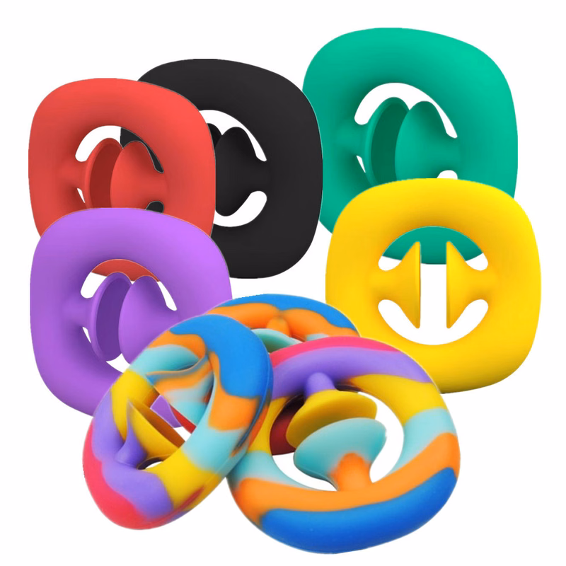 Silicone Grip Ring Toy