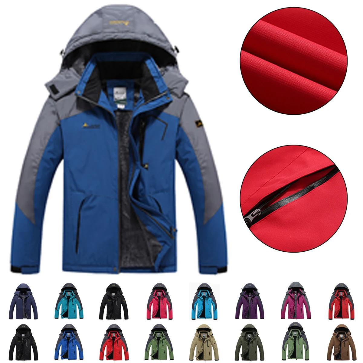 Men's Waterproof Ski Jacket 1