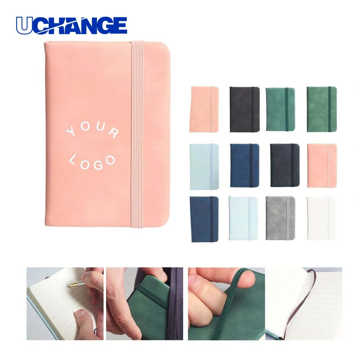 A7 Journal Notebook with PU Cover and Paper 1