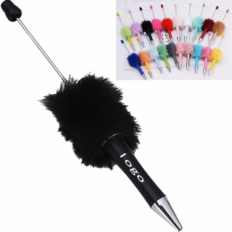 Creative Cute Plush Ball Ballpoint Pen