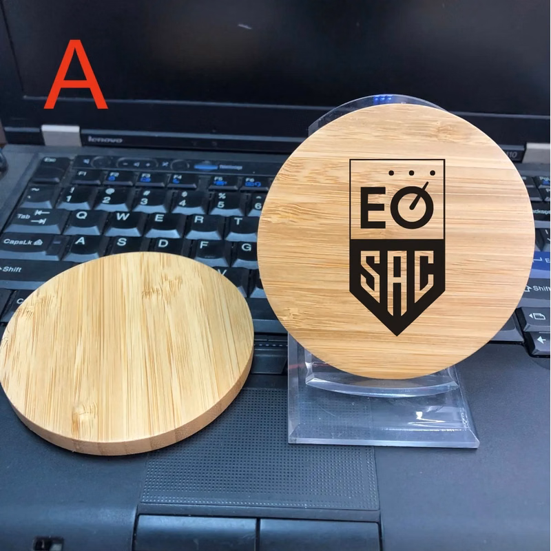 Bamboo Wireless Charge Pad