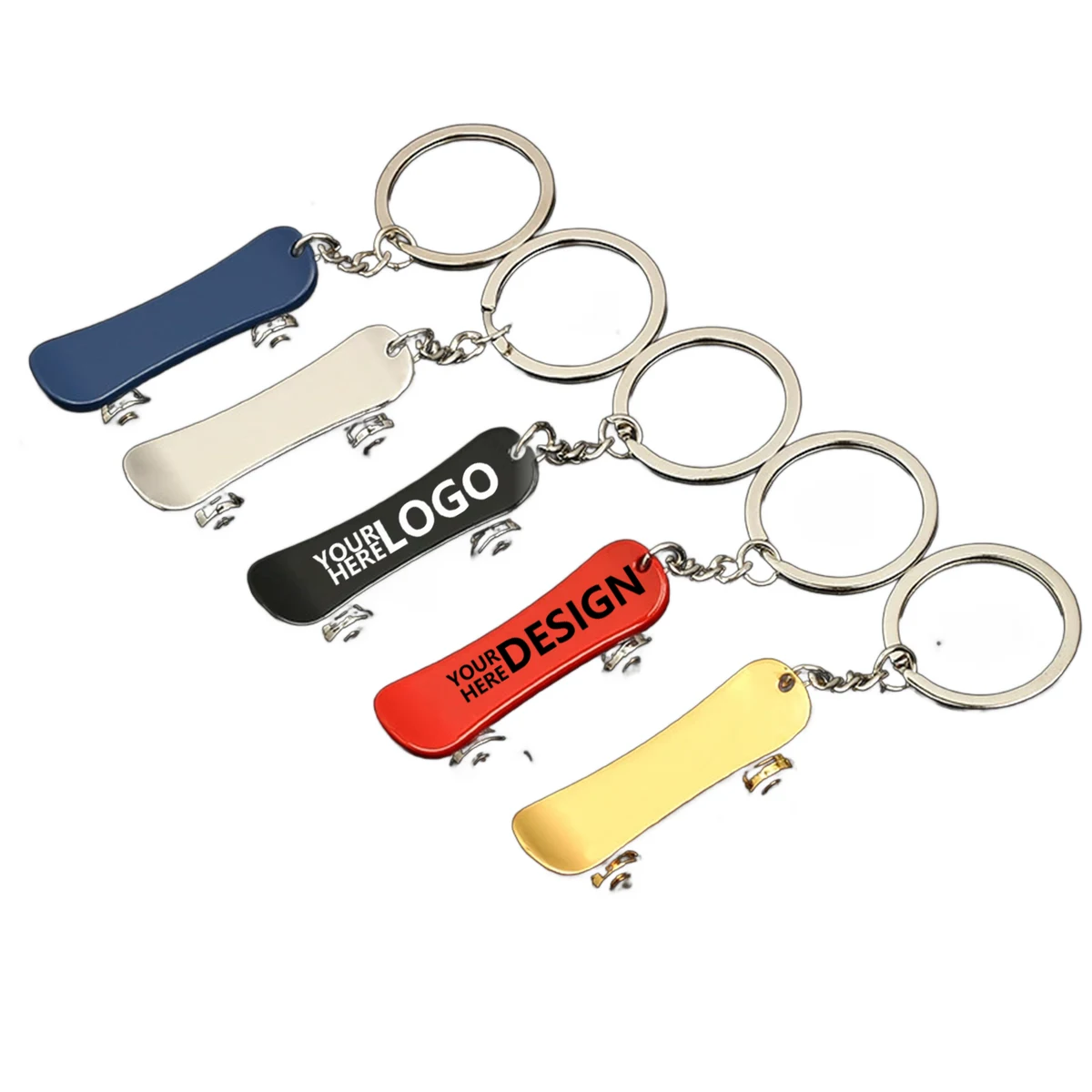 Skateboard Keychain 1