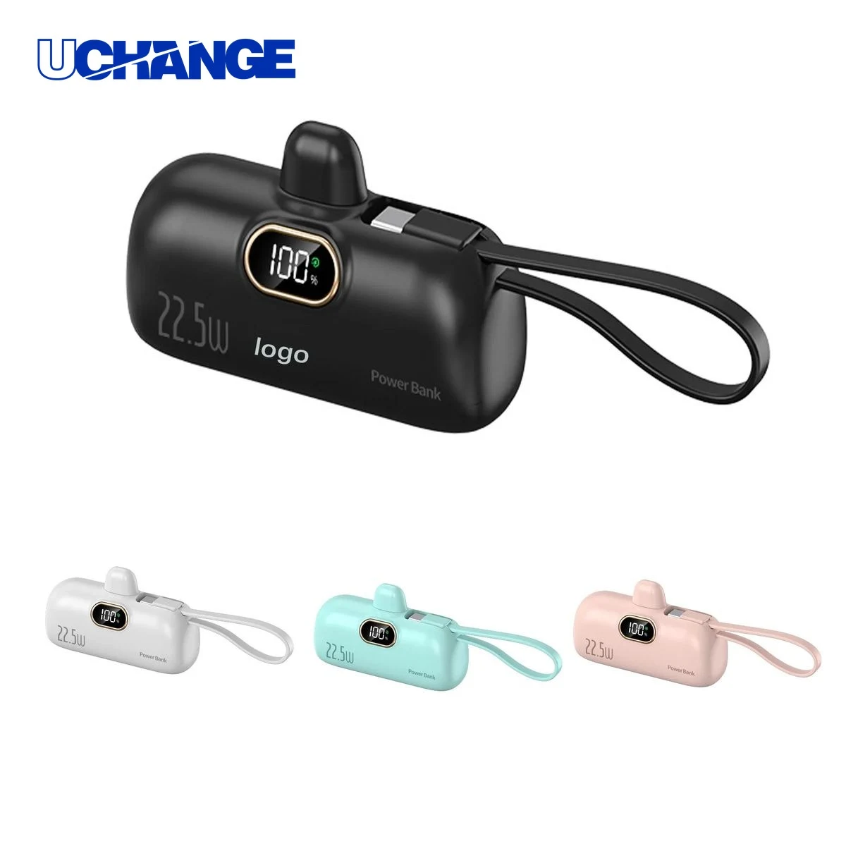 22.5W Capsule Fast Charge Power Bank Device 1