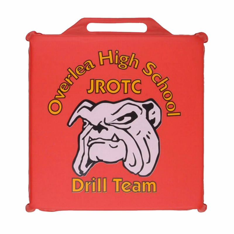 Square Vinyl Stadium Cushion (11"x11"x1.5")