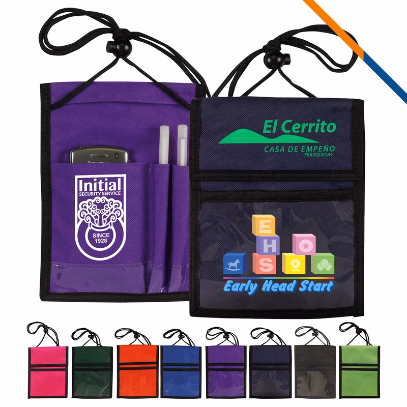 Deluxe Multi Pocket Badge Holder