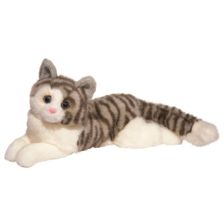 Smokey Grey Cat Stuffed Animal 1