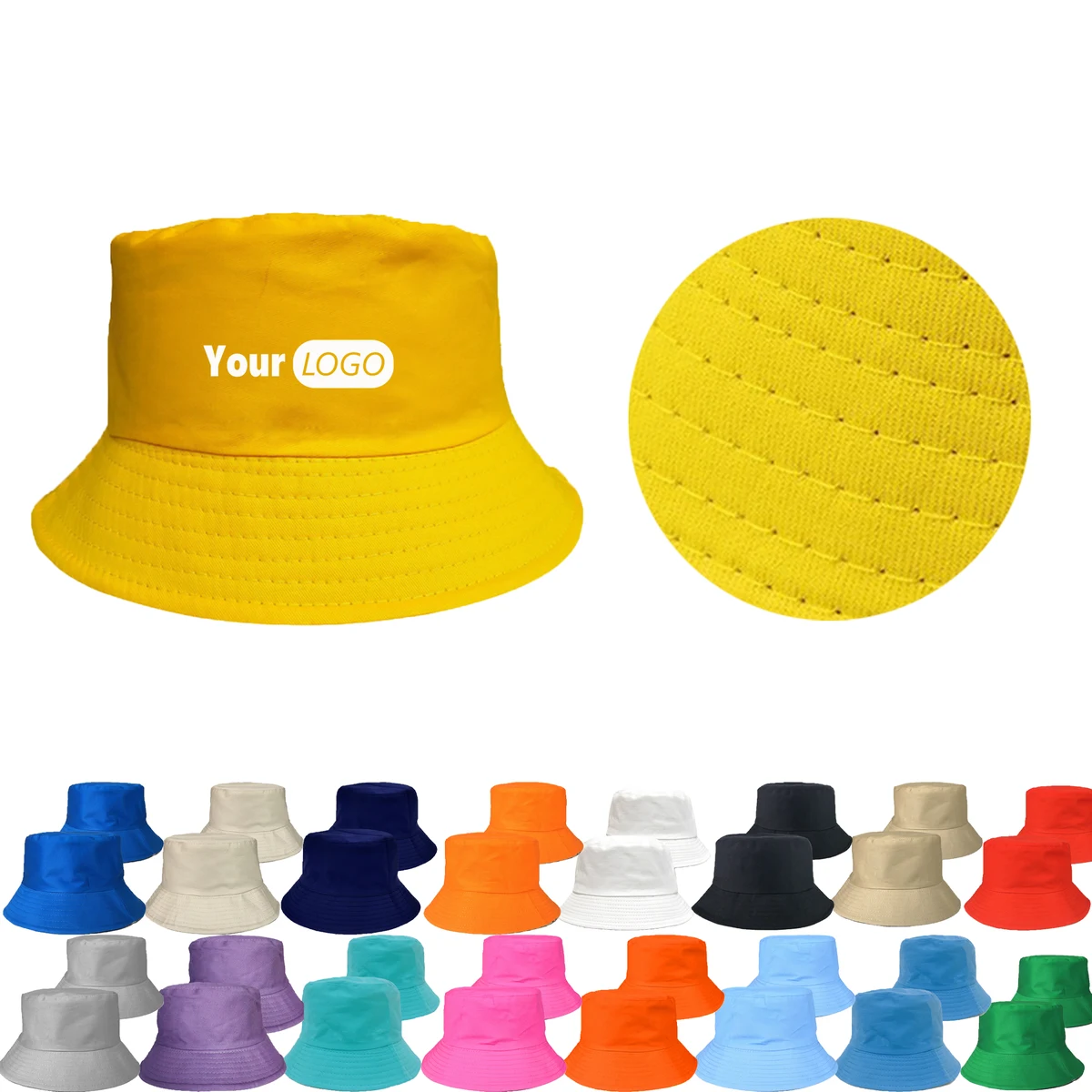 Cotton Bucket Summer Hat MOQ 20 1