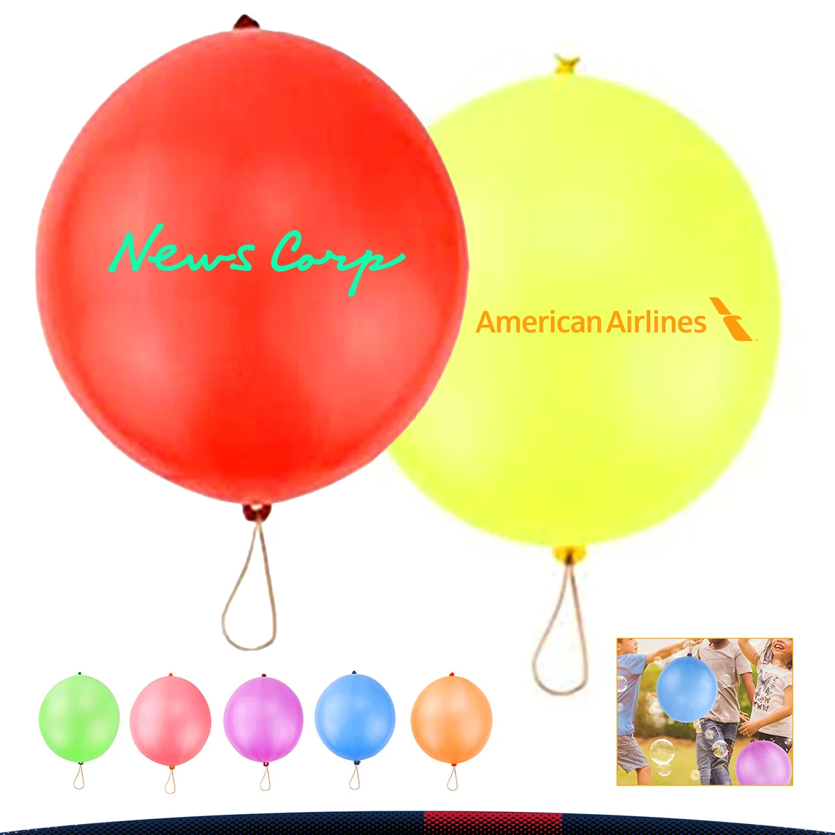6g Elastic Force Punch Balloons 1