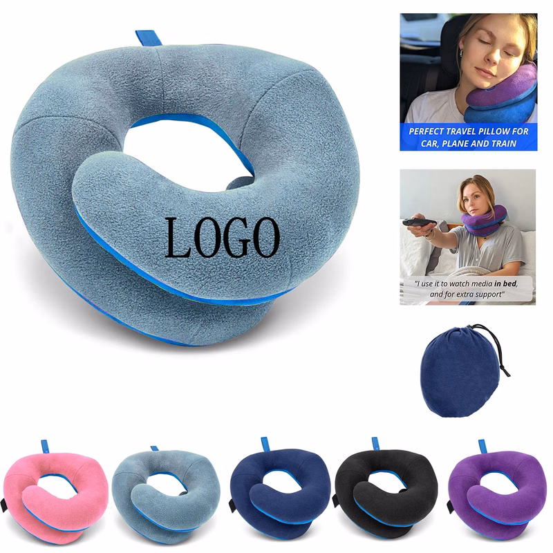 Soft U-Shaped Neck Pillow For Travel