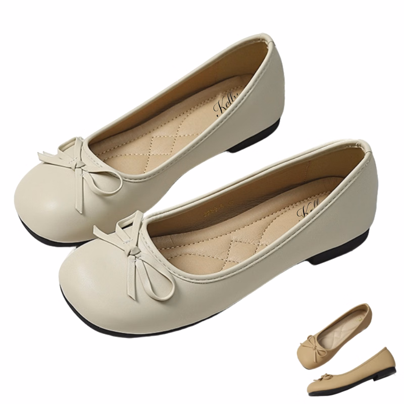 Women's Microfiber Leather Flat Shoes