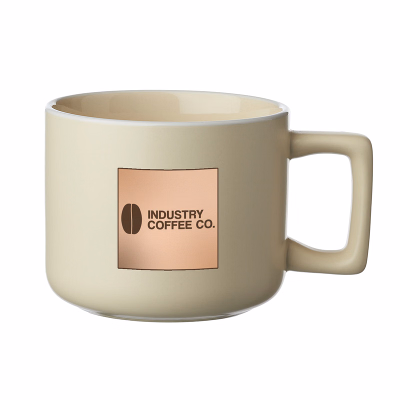 14 oz. Milano Matte Ceramic Mug (Full Color Imprint)