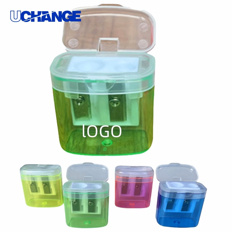 Dual-Hole Colored Pencil Sharpener