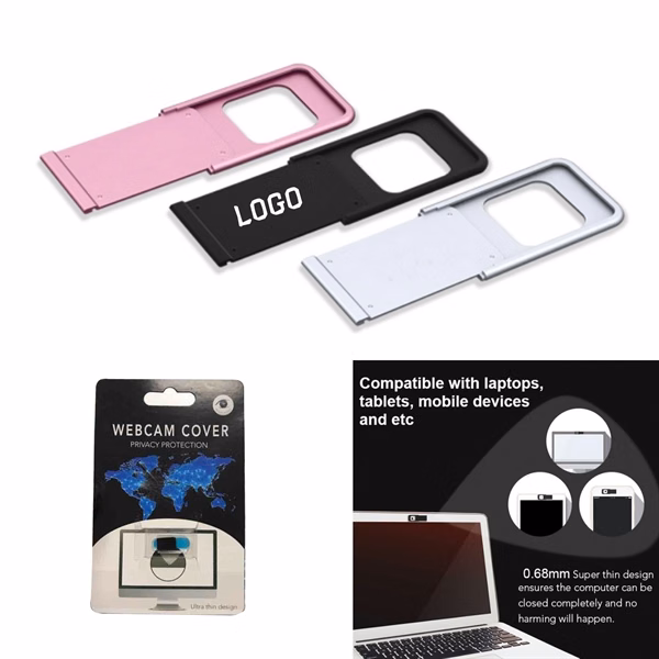 Custom Aluminum Webcam Cover for Privacy Protection — Tech Security Giveaway