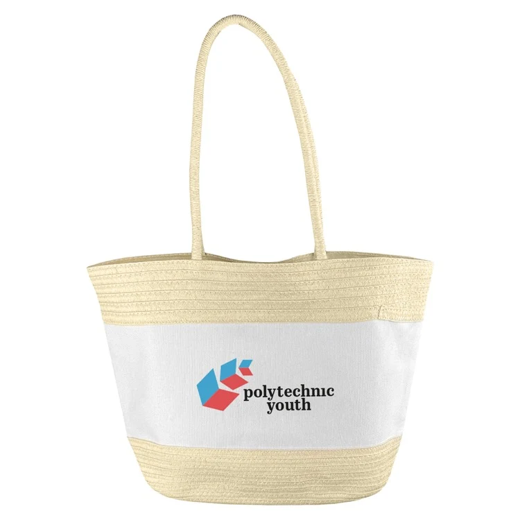 Patterned Paper Tote Bag 1